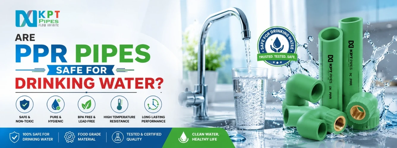 Are PPR Pipes Safe for Drinking Water?