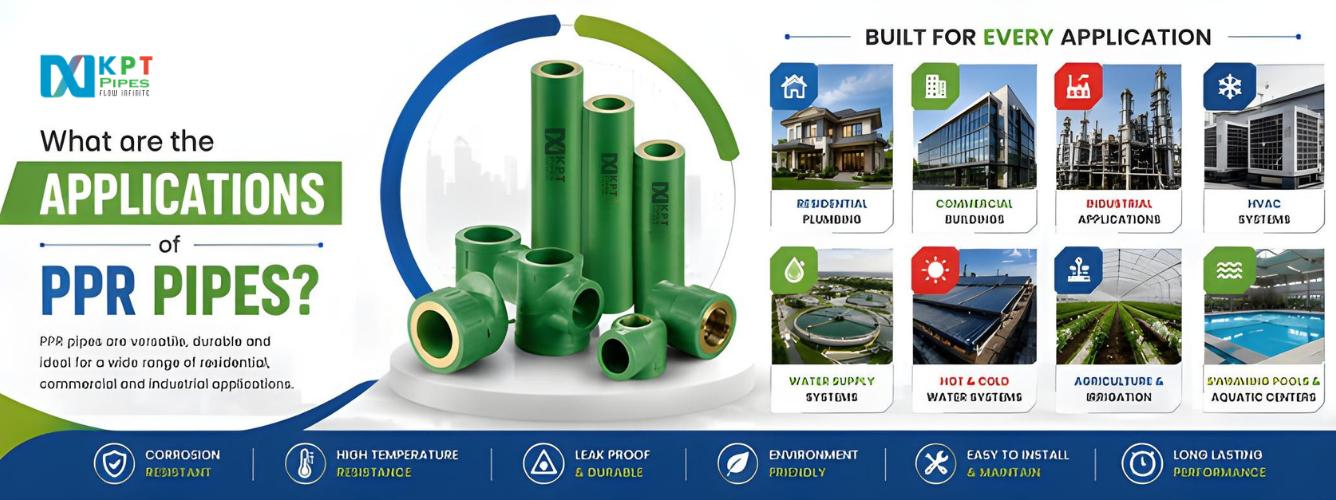 applications of PPR Pipes