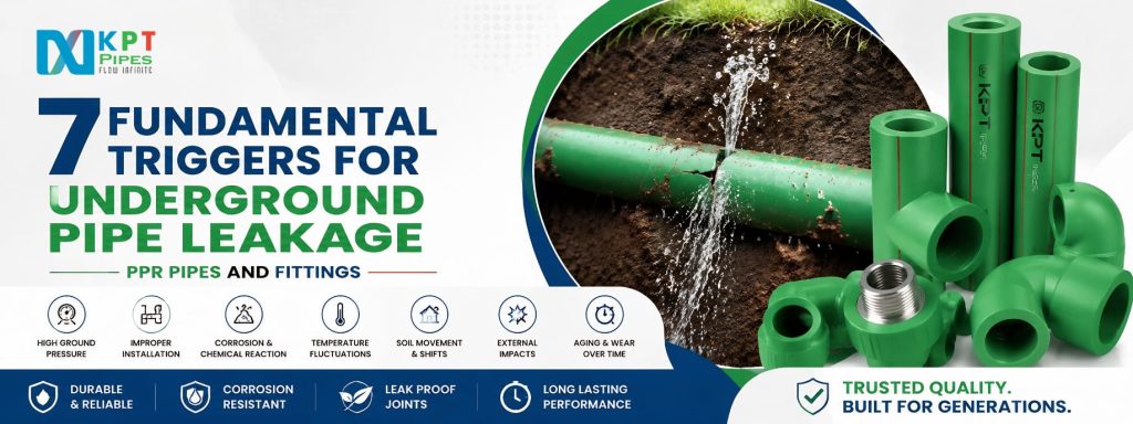7 Fundamental Triggers for Underground Pipe Leakage