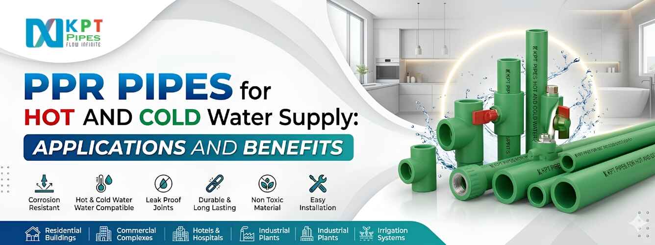 PPR Pipes for Hot and Cold Water Supply: Applications and Benefits