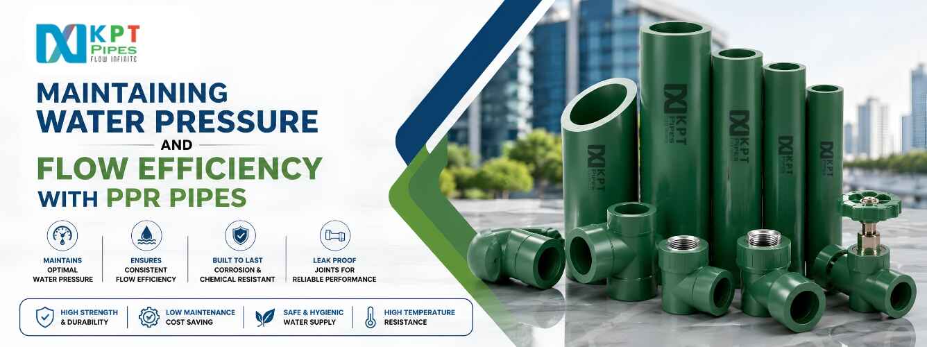 Maintaining Water Pressure and Flow Efficiency with PPR Pipes