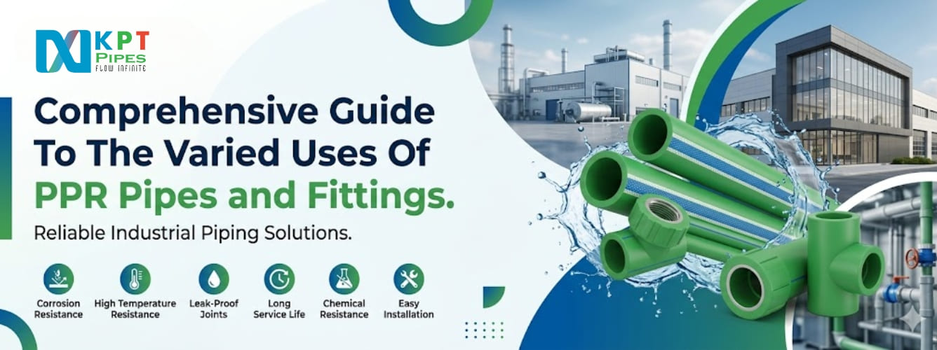 Comprehensive Guide To The Varied Uses Of PPR Pipes and Fittings