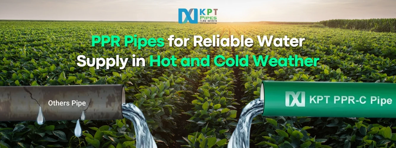 PPR Pipes for Reliable Water Supply in Hot and Cold Weather