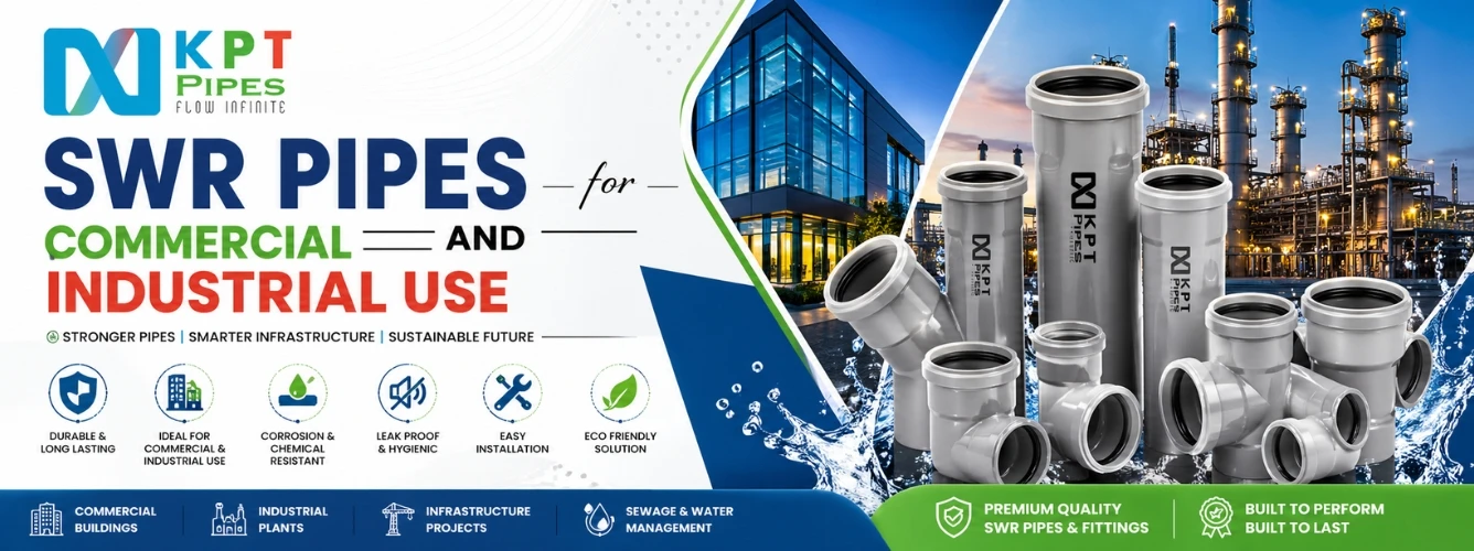 SWR Pipes for Commercial and Industrial Use