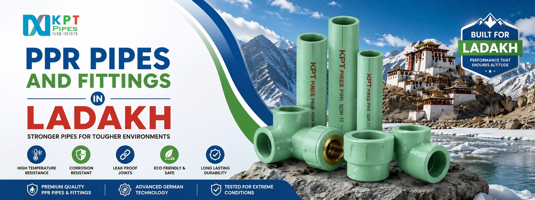 PPR Pipes and Fittings in Ladakh