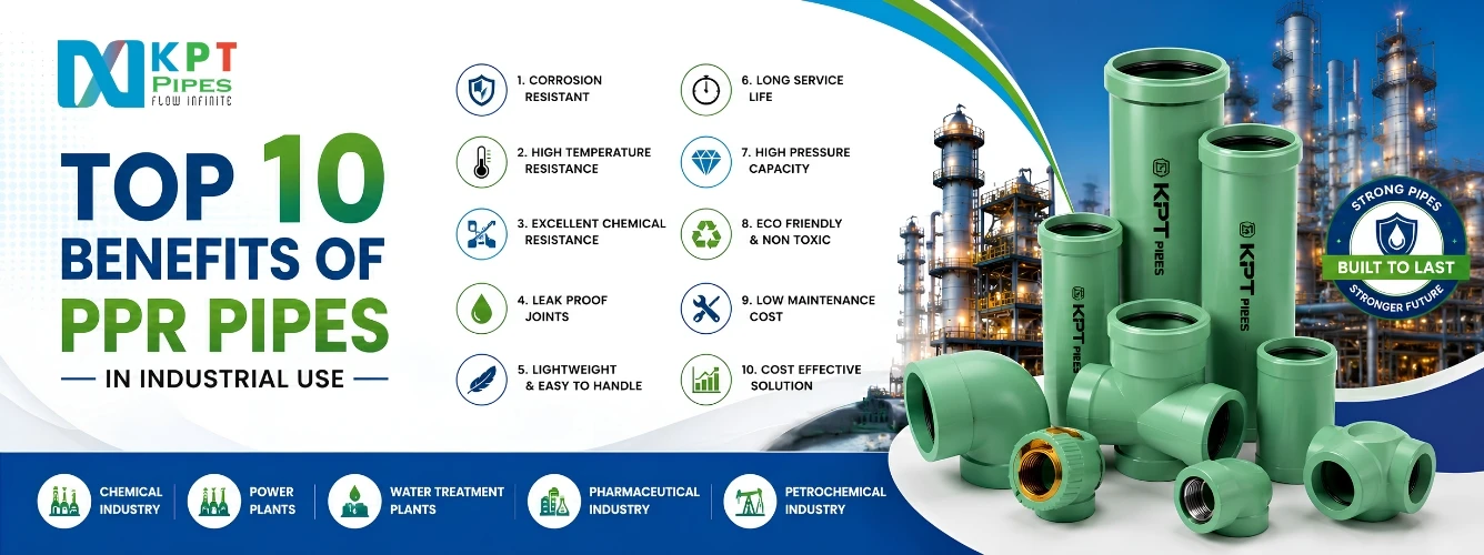 Top 10 Benefits of PPR Pipes in Industrial Use