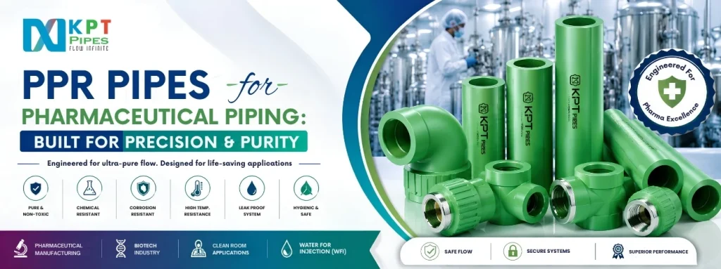 PPR Pipes for Pharmaceutical Piping