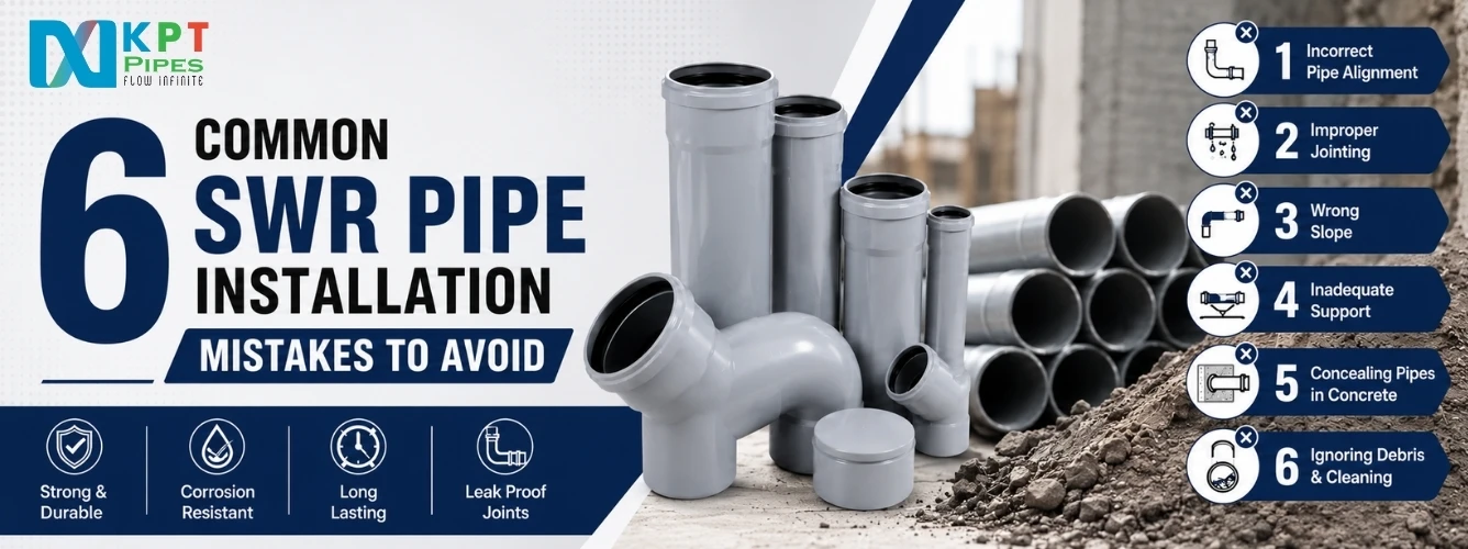 6 Common SWR Pipe Installation Mistakes to Avoid
