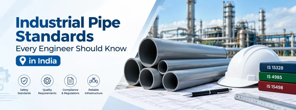Industrial Pipe Standards Every Engineer Should Know in India