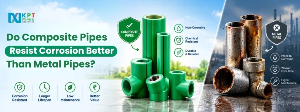 Do Composite Pipes Resist Corrosion Better Than Metal Pipes?