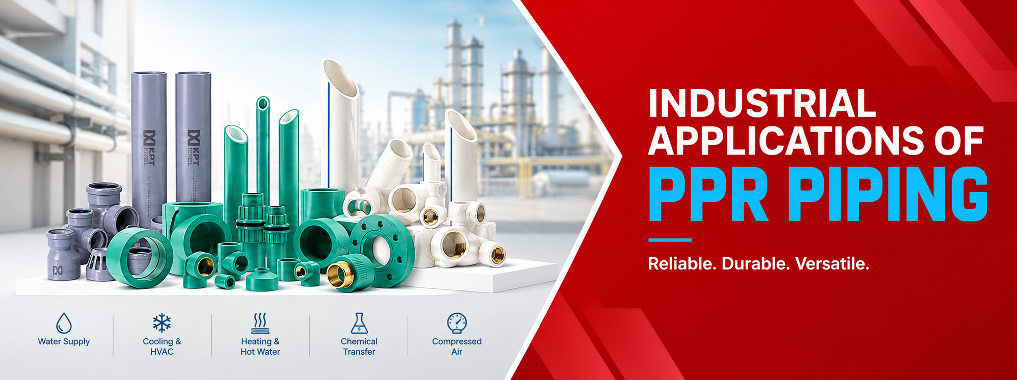 Industrial Applications Of PPR Piping
