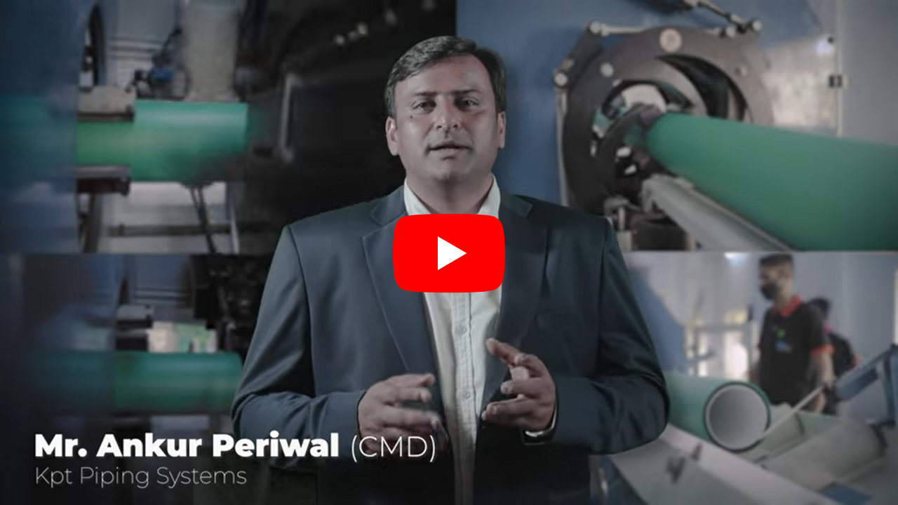 Corporate video of KPT for PPR pipe, uses and environment benefit and mission